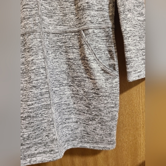 Athleta Destiny Techie Sweater Dress Heather Gray - Picture 6 of 11